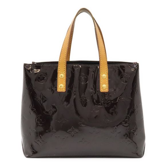 Louis Vuitton Monogram Vernis Reed PM Handbag Tote Mini Tote Amarante M91993 - Picture 1 of 7